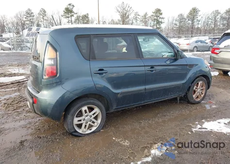 2011 Kia Soul + from USA, damaged, VIN KNDJT2A22B7215333